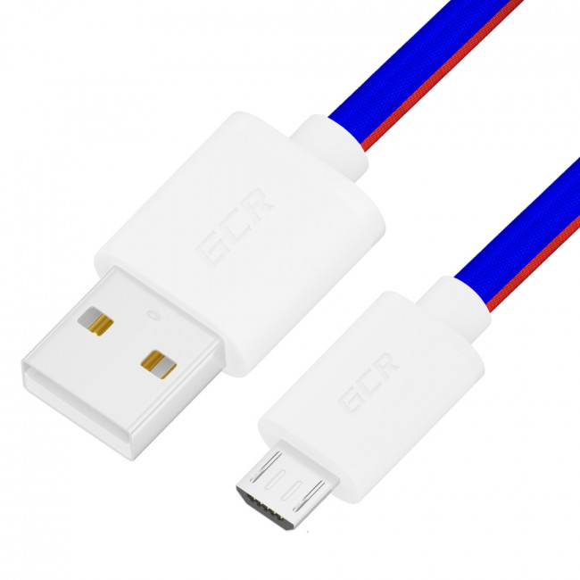 GCR Кабель 1.0m MicroUSB, быстрая зарядка, ТРИКОЛОР Россия, белый ПВХ, 28/24 AWG Кабель Greenconnect 1 м (GCR-54977) GCR Кабель 1.0m MicroUSB, быстрая зарядка, ТРИКОЛОР Россия, белый ПВХ, 28/24 AWG Кабель Greenconnect 1 м (GCR-54977)