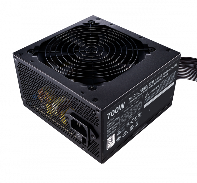 Блок питания 700 Ватт Cooler Master MWE 700W White 230V - V2