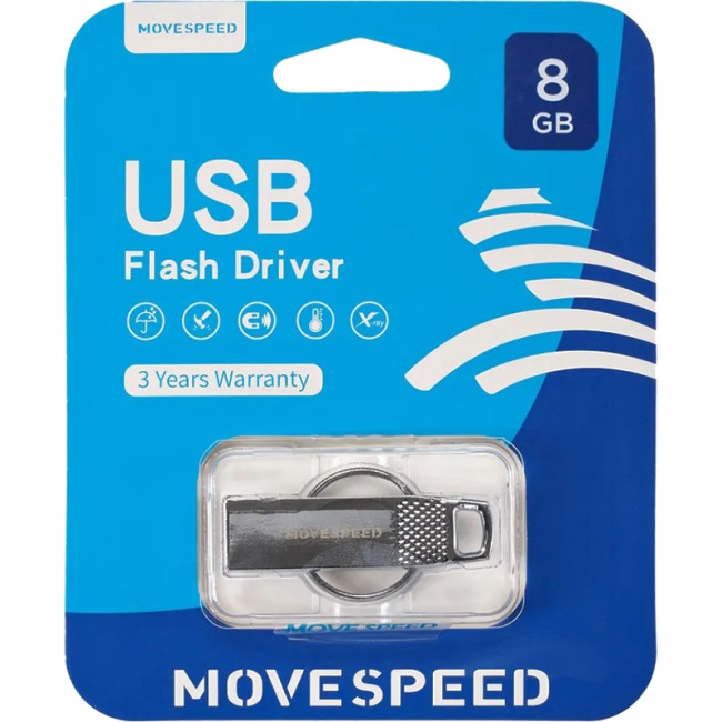 USB2.0 8GB Move Speed YSUSL серебро металл Move Speed 8GB YSUSL (YSUSL-8G2S) — для бизнеса и офиса USB2.0 8GB Move Speed YSUSL серебро металл Move Speed 8GB YSUSL (YSUSL-8G2S) — для бизнеса и офиса