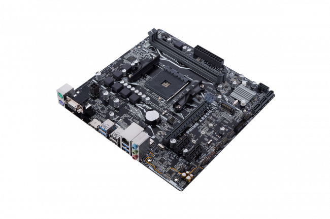 Материнская плата ASUS PRIME A320M-K — для бизнеса и офиса