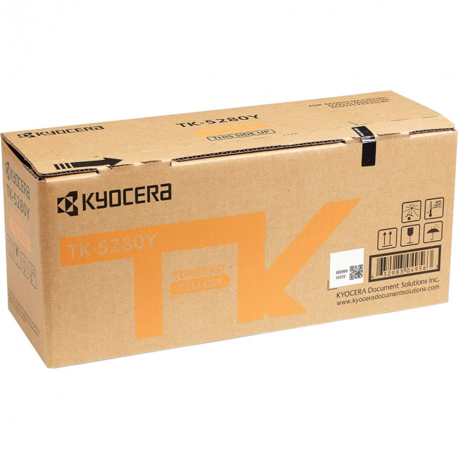 тонер-картридж Kyocera TK-5280Y Kyocera 1T02TWANL0 — для бизнеса и офиса