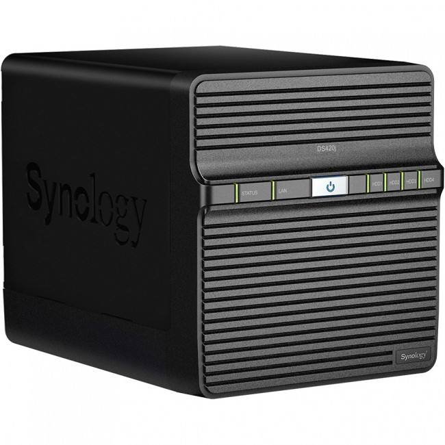 Сетевое хранилище без дисков Synology DS420j — для бизнеса и офиса Сетевое хранилище без дисков Synology DS420j — для бизнеса и офиса