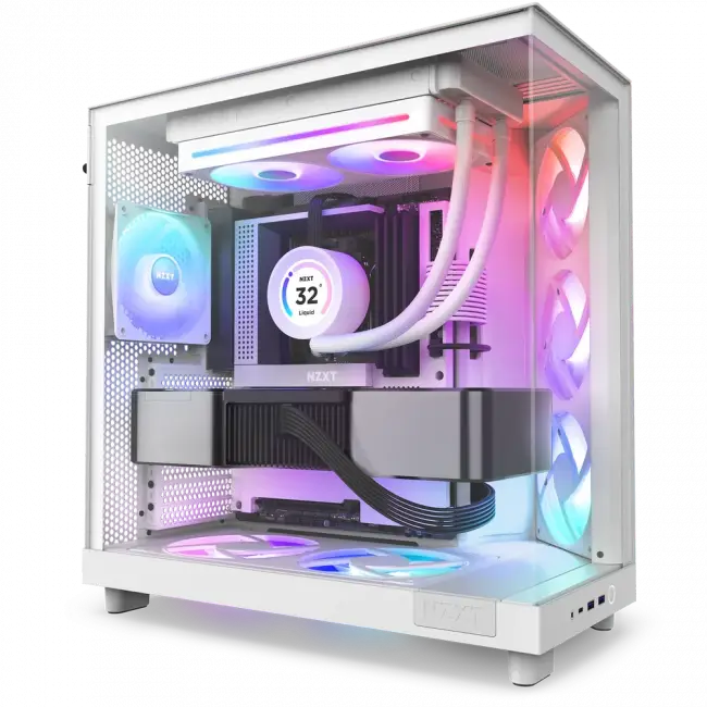 Кулер для корпуса ПК NZXT F240 RGB Core RF-U24HF-W1 — для бизнеса и офиса