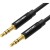 Кабель Vention аудио Jack 3,5 mm M/Jack 3,5 mm M  - 0.5м Черный Кабель Vention mini jack 3.5 mm(m)/mini jack 3.5 mm(m) - 0.5 м (BAKBD)