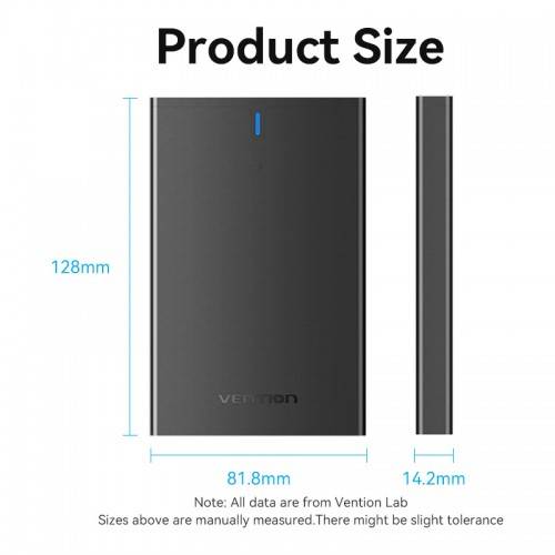 Внешний корпус Vention для HDD/SSD 2.5" (USB 3.0 Mirco-B) Черный Vention KPAB0 — для бизнеса и офиса Внешний корпус Vention для HDD/SSD 2.5" (USB 3.0 Mirco-B) Черный Vention KPAB0 — для бизнеса и офиса