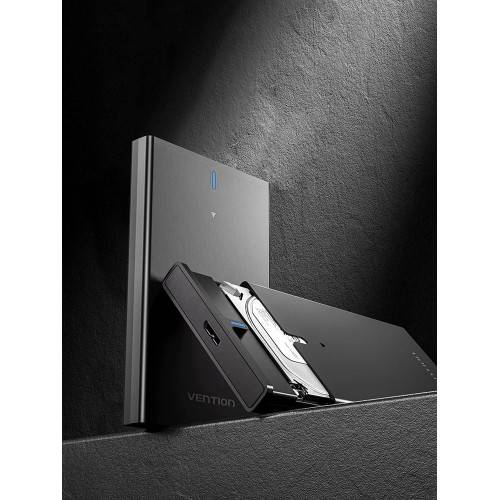 Внешний корпус Vention для HDD/SSD 2.5" (USB 3.0 Mirco-B) Черный Vention KPAB0 — для бизнеса и офиса Внешний корпус Vention для HDD/SSD 2.5" (USB 3.0 Mirco-B) Черный Vention KPAB0 — для бизнеса и офиса