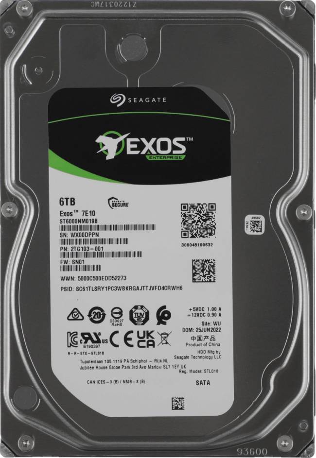 Жесткий диск Seagate ST6000NM019B — для бизнеса и офиса
