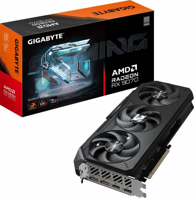 Видеокарта Gigabyte GV-R9070 GAMING OC-16GD 1.0 — для бизнеса и офиса