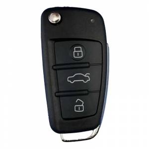 Ключ выкидной AUDI A8/Q7 2007-2012 8E 433 MHz FSK HU66