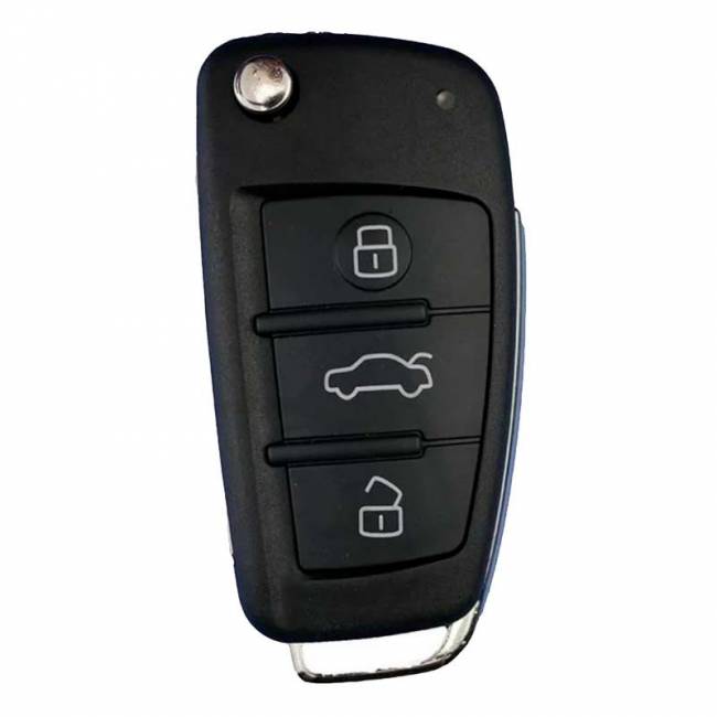 Ключ выкидной AUDI A8/Q7 2007-2012 8E 433 MHz FSK HU66 — для бизнеса и офиса Ключ выкидной AUDI A8/Q7 2007-2012 8E 433 MHz FSK HU66 — для бизнеса и офиса