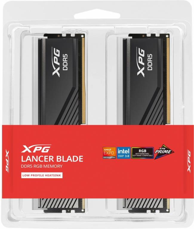 Память DDR5 2x16GB 6000MHz ADATA AX5U6000C3016G-DTLABRBK — для бизнеса и офиса