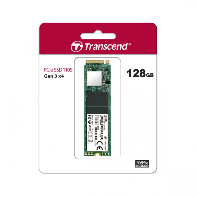 Твердотельный накопитель Transcend MTE110S TS128GMTE110S — для бизнеса и офиса