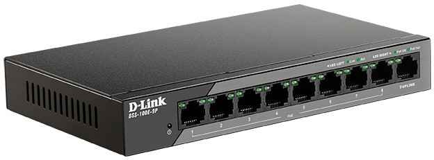 Коммутатор D-Link DSS-100E-9P/B1A