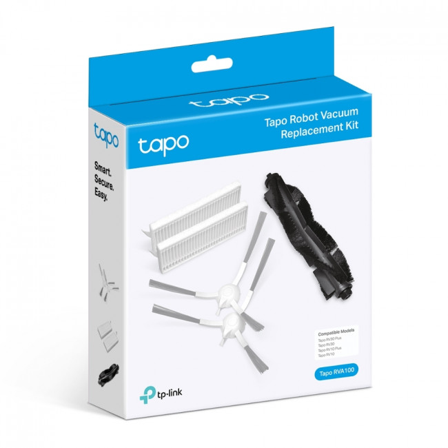 Комплект запчастей для роботов-пылесосов Tapo TP-Link Tapo RVA100 Комплект запчастей для роботов-пылесосов Tapo TP-Link Tapo RVA100