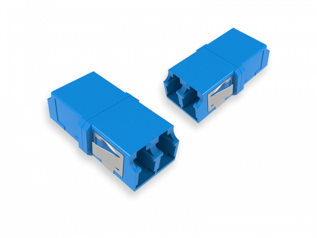 Адаптер LC Duplex, Senior/Senior, SC-Simplex footprint, без фланца, синий Patchwork 480023 — для бизнеса и офиса Адаптер LC Duplex, Senior/Senior, SC-Simplex footprint, без фланца, синий Patchwork 480023 — для бизнеса и офиса