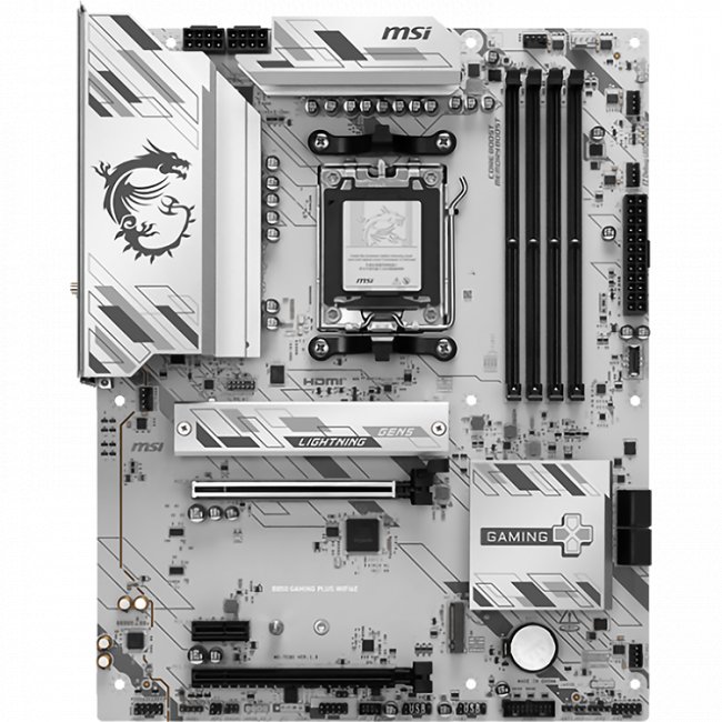 Материнская плата MSI B850 GAMING PLUS WIFI6E — для бизнеса и офиса