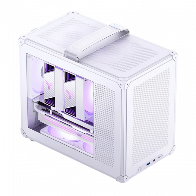 Корпус без блока питания JONSBO C6 MAX White — для бизнеса и офиса