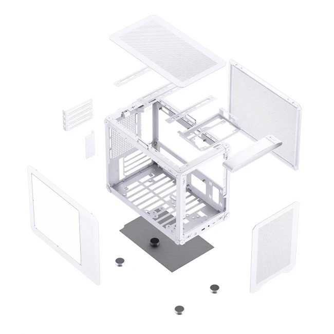 Корпус без блока питания JONSBO C6 MAX White — для бизнеса и офиса