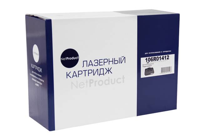 Картридж NetProduct (N-106R01412) для Xerox Phaser 3300, 8K — для бизнеса и офиса