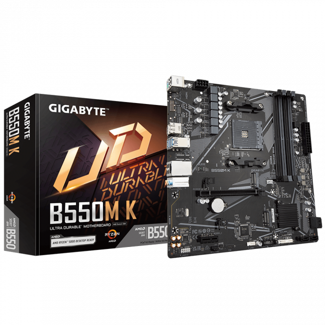 Материнская плата Gigabyte B550M K Материнская плата Gigabyte B550M K