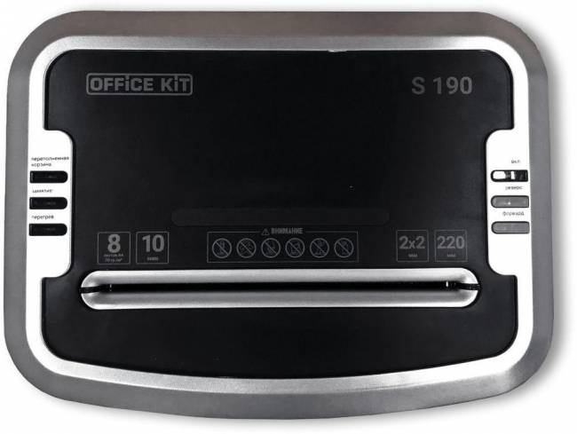 Шредер Office Kit OK0202S190 — для бизнеса и офиса