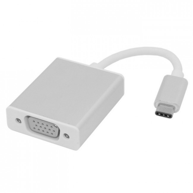 Greenconnect Переходник USB TypeC > VGA 15F Greenconnect серия Greenline, GCR-UTC2VGA Greenconnect USB TypeC > VGA 15F Greenconnect серия Greenline