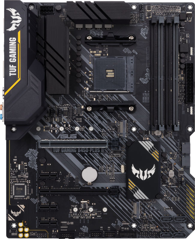 Материнская плата ASUS TUF GAMING B450-PLUS II — для бизнеса и офиса
