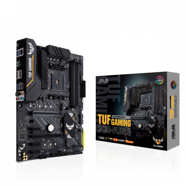 Материнская плата ASUS TUF GAMING B450-PLUS II — для бизнеса и офиса