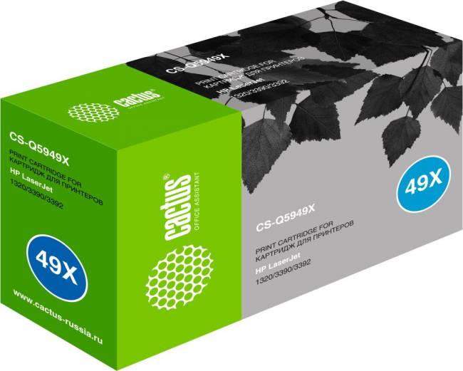- Cactus CS-Q5949X — для бизнеса и офиса