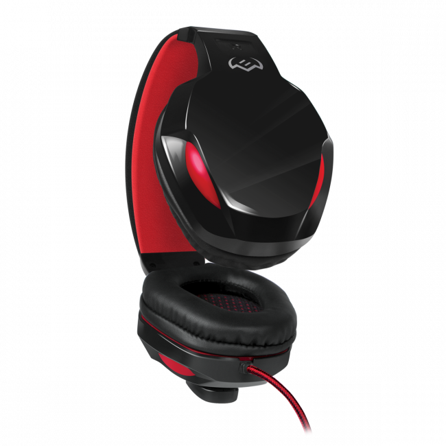 Игровые наушники с микрофоном SVEN AP-G857MV, черный-красный Sven SV-016371