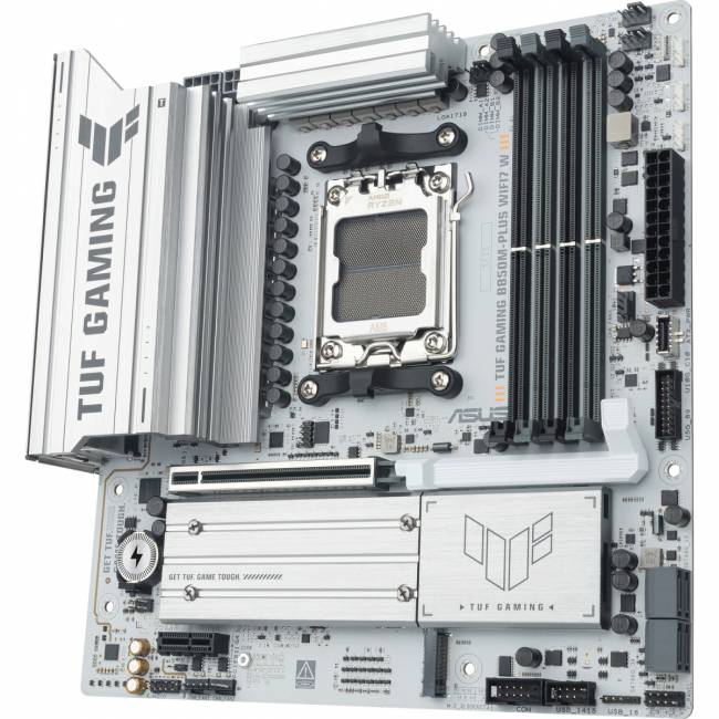 Материнская плата ASUS TUF GAMING B850M-PLUS WIFI7 W (90MB1MD0-M0EAY0) — для бизнеса и офиса Материнская плата ASUS TUF GAMING B850M-PLUS WIFI7 W (90MB1MD0-M0EAY0) — для бизнеса и офиса