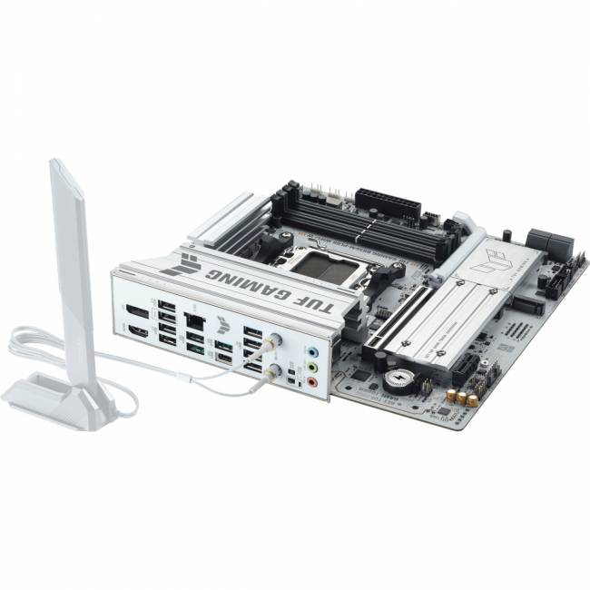 Материнская плата ASUS TUF GAMING B850M-PLUS WIFI7 W (90MB1MD0-M0EAY0) — для бизнеса и офиса Материнская плата ASUS TUF GAMING B850M-PLUS WIFI7 W (90MB1MD0-M0EAY0) — для бизнеса и офиса
