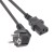 Кабель компьютер --> розетка 220V ( угловая Евровилка) <VDE> 3G*1mm2 VCOM <CE021-CU1.0-1.8> , 1,8 м VCOM CE021 CU 1.0 EURO