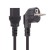 Кабель компьютер --> розетка 220V ( угловая Евровилка) <VDE> 3G*1mm2 VCOM <CE021-CU1.0-1.8> , 1,8 м VCOM CE021 CU 1.0 EURO