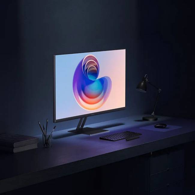 Монитор 27" Монитор Xiaomi 2K Monitor A27Qi, 2560x1440, IPS, 100Гц, 1хHDMI, 1хDP, черный [ela5812eu] — для бизнеса и офиса