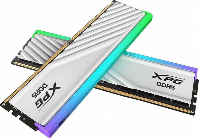 Память DDR5 2x16GB 6400MHz ADATA AX5U6400C3216G-DTLABRWH — для бизнеса и офиса