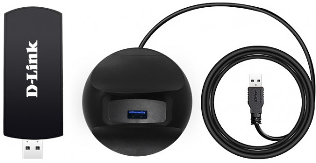 Адаптер D-Link DWA-192/RU/B1A Адаптер D-Link DWA-192/RU/B1A