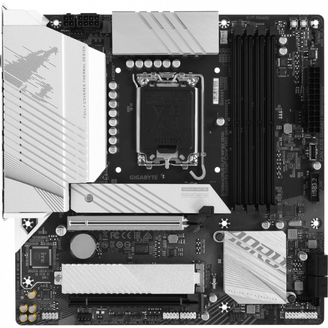 Материнская плата Gigabyte B760M A E WF6E GEN5 — для бизнеса и офиса Материнская плата Gigabyte B760M A E WF6E GEN5 — для бизнеса и офиса