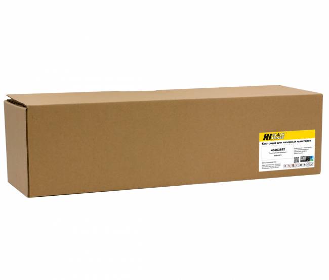 Тонер-картридж Hi-Black (HB-45862852) для OKI MC853/873, Восстановленный, Bk, 7K — для бизнеса и офиса