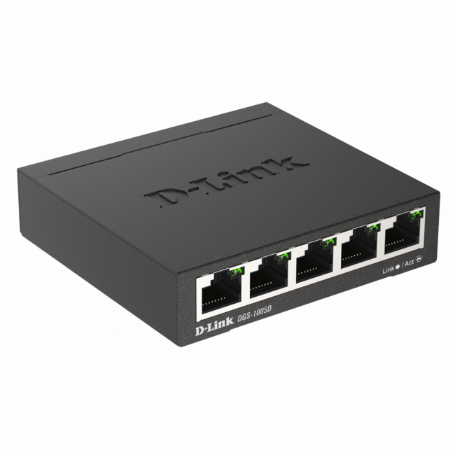 Коммутатор D-Link DGS-1005D/R1A — для бизнеса и офиса