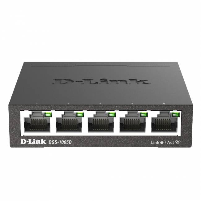 Коммутатор D-Link DGS-1005D/R1A — для бизнеса и офиса