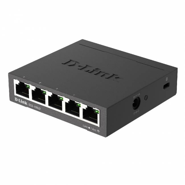 Коммутатор D-Link DGS-1005D/R1A — для бизнеса и офиса