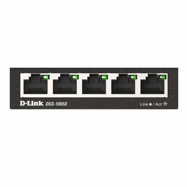 Коммутатор D-Link DGS-1005D/R1A — для бизнеса и офиса
