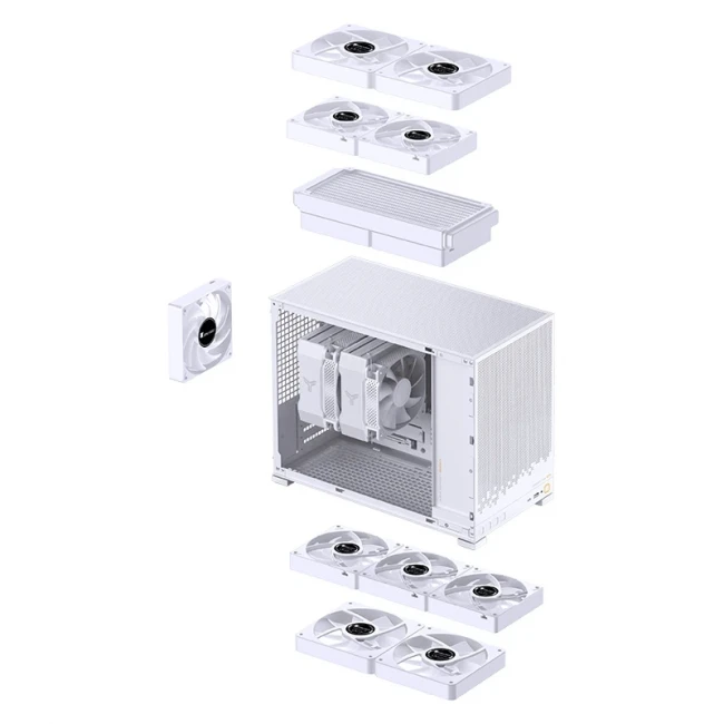 Корпус без блока питания JONSBO D32 STD White — для бизнеса и офиса Корпус без блока питания JONSBO D32 STD White — для бизнеса и офиса