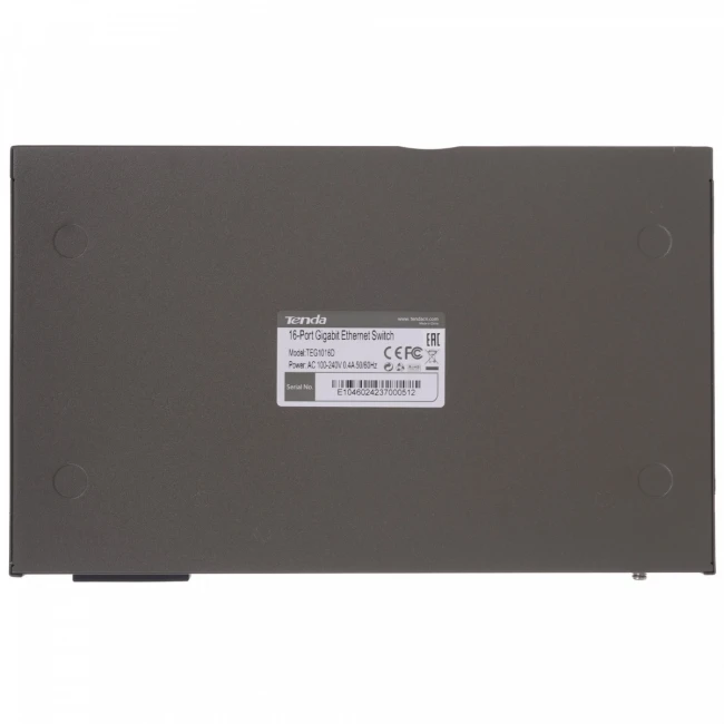 Коммутатор Tenda TEG1016D — для бизнеса и офиса Коммутатор Tenda TEG1016D — для бизнеса и офиса