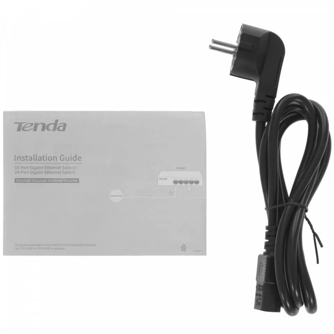 Коммутатор Tenda TEG1016D — для бизнеса и офиса Коммутатор Tenda TEG1016D — для бизнеса и офиса