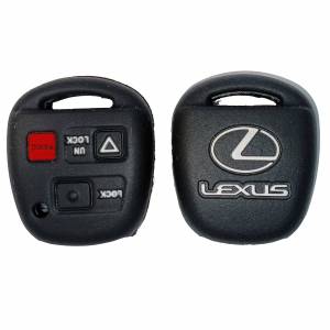 Чехол силиконовый невыкидного ключа LEXUS 2+1 кнопки (с лого)