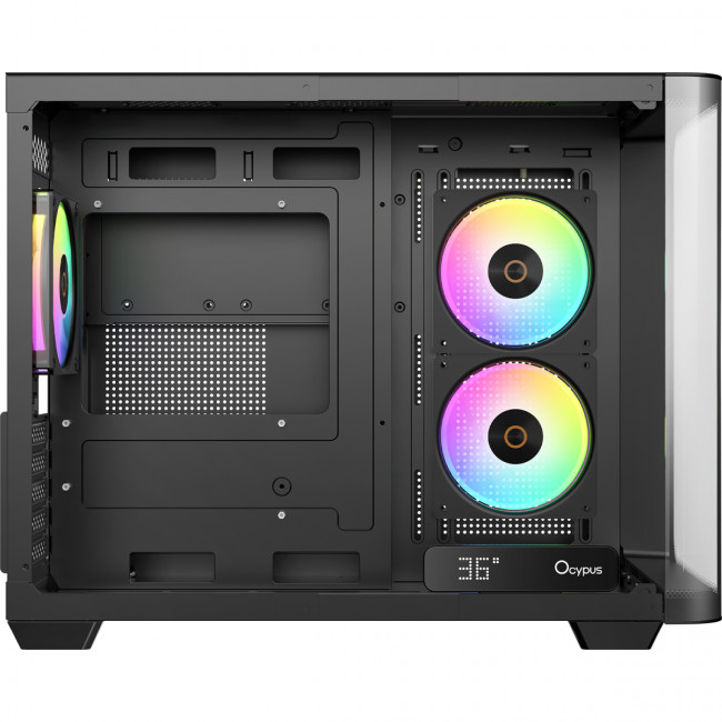 Корпус ПК без блока питания Ocypus Iota-C50-BKD300CD-GL — для бизнеса и офиса Корпус ПК без блока питания Ocypus Iota-C50-BKD300CD-GL — для бизнеса и офиса