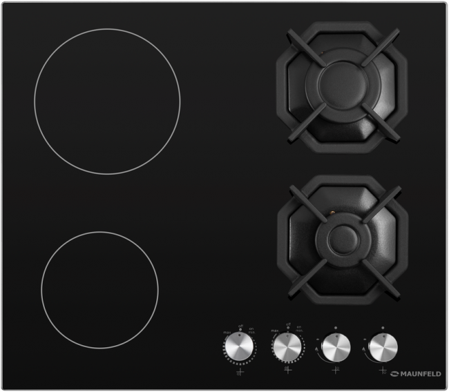 Комбинированная панель MAUNFELD Maunfeld EEHG.642VC.2CB/KG — для бизнеса и офиса Комбинированная панель MAUNFELD Maunfeld EEHG.642VC.2CB/KG — для бизнеса и офиса