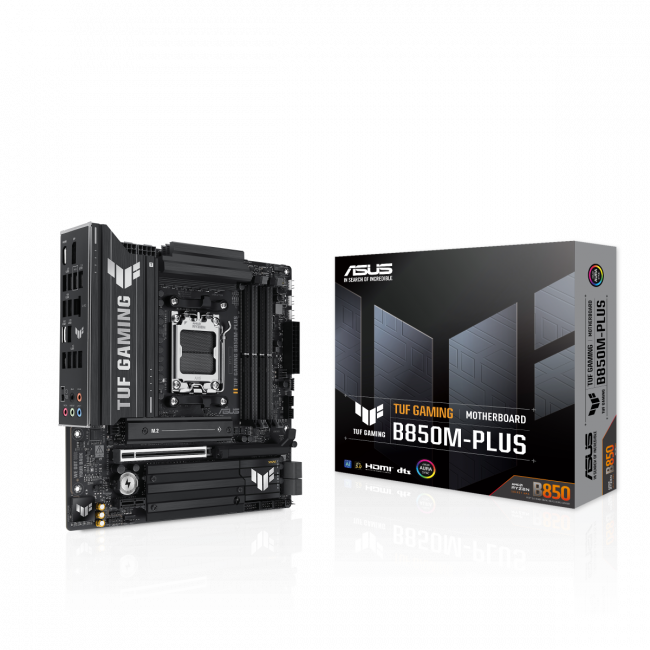 Материнская плата ASUS TUF GAMING B850M-PLUS — для бизнеса и офиса Материнская плата ASUS TUF GAMING B850M-PLUS — для бизнеса и офиса